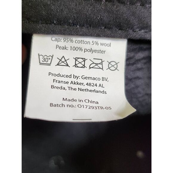 Heineken Leather Brimmed Herringbone Baseball Hat Cap Adjustable Strap Back - Picture 6 of 6